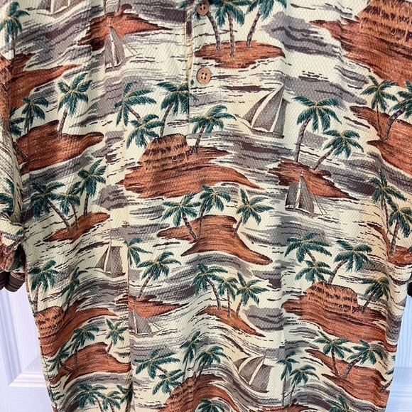 Vintage M.E. Sport Men’s Island Sportswear Polo - Picture 2 of 5